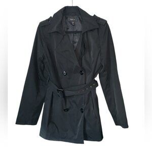 Style‎ & Co black belted mid length trench coat size medium